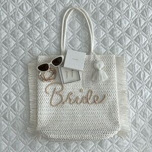 Mud Pie Bridal Tote Gift Bag